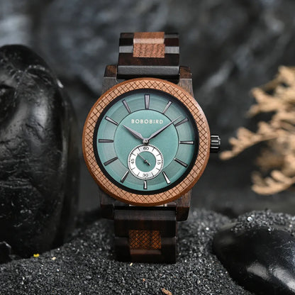 Men's Wood Watch - Elegance in Craftsmanship