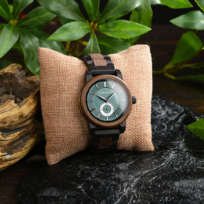 Men's Wood Watch - Elegance in Craftsmanship